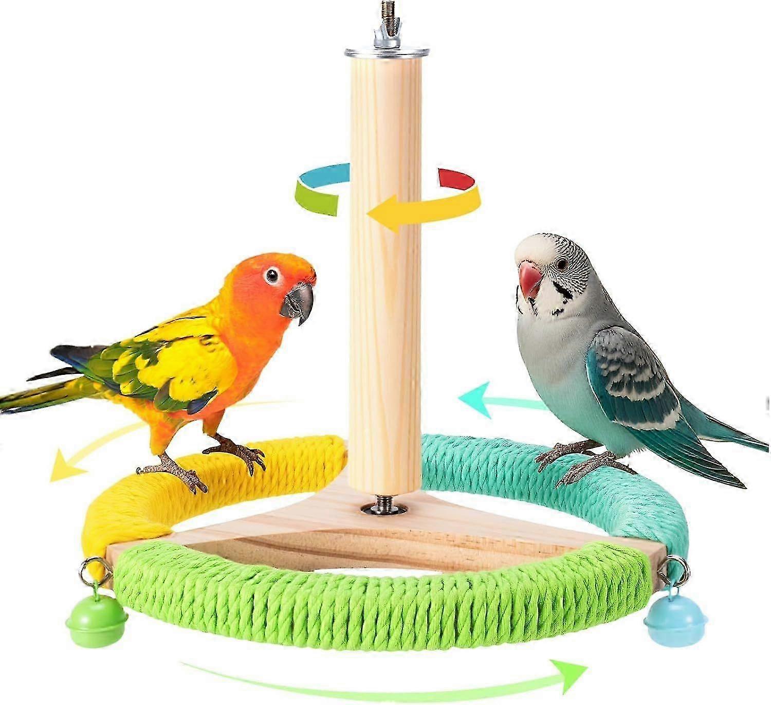 Bird Perch Toy 360