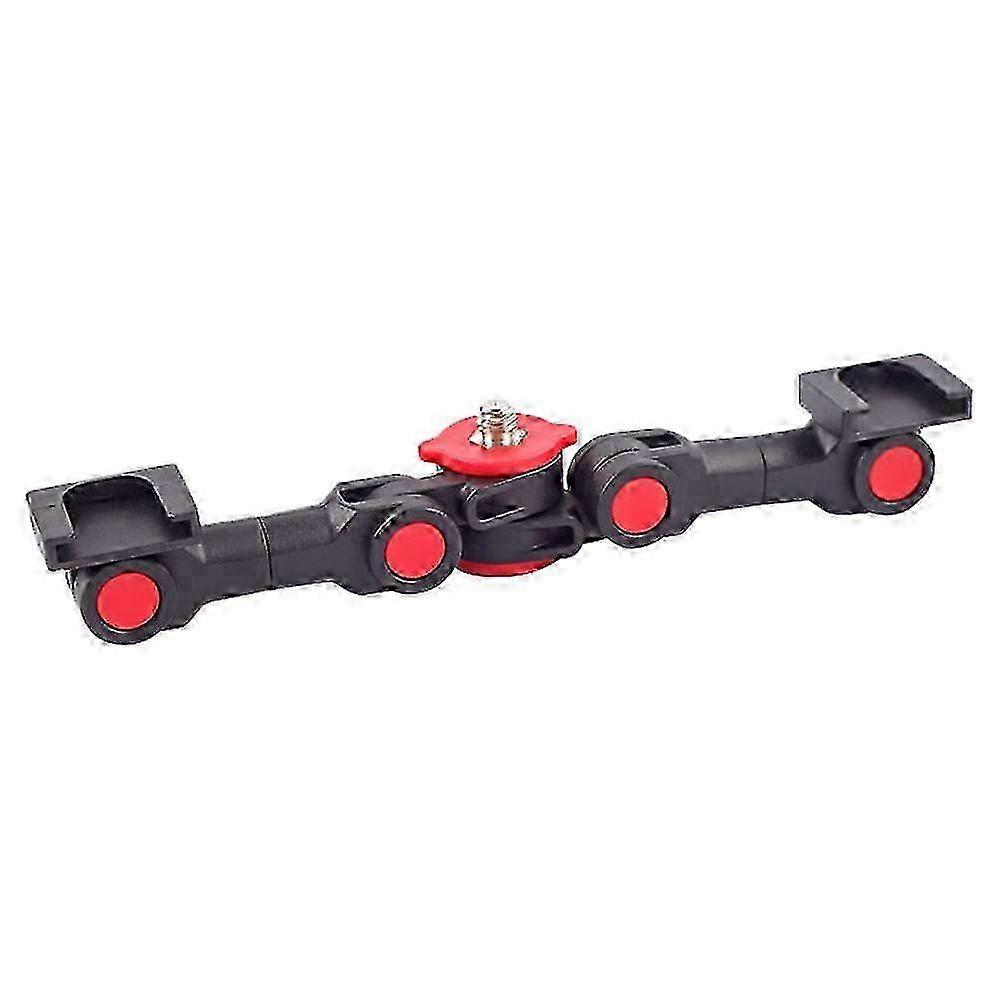 360° Rotating Dual Cold Shoe Mount
