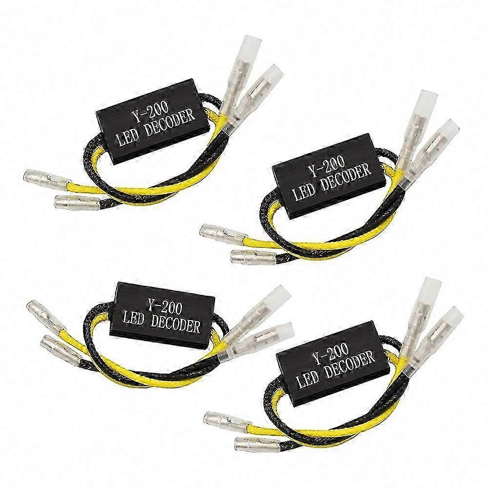 12V Motorcycle LED Load Resistor Flasher Fix Turn Signal Error Eliminator Decoder