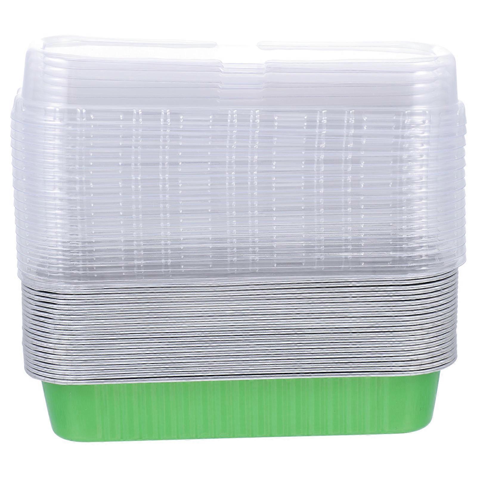 Rectangular Aluminum Foil Box Mould for Storing 20Sets Takeaway Food Boxes