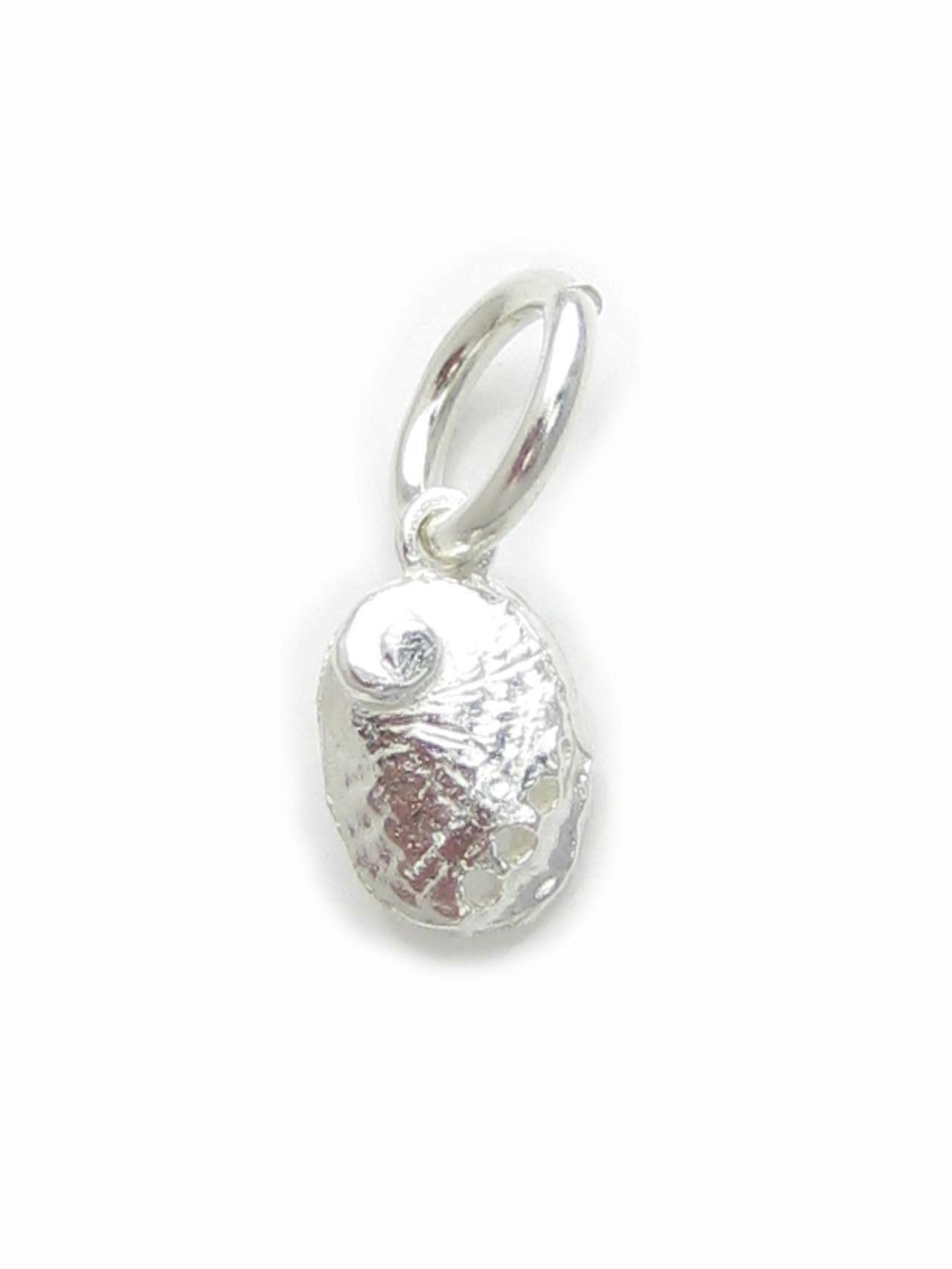 Orma Shell TINY sterling silver charm .925  Ormer & Orm TINY Shells charms