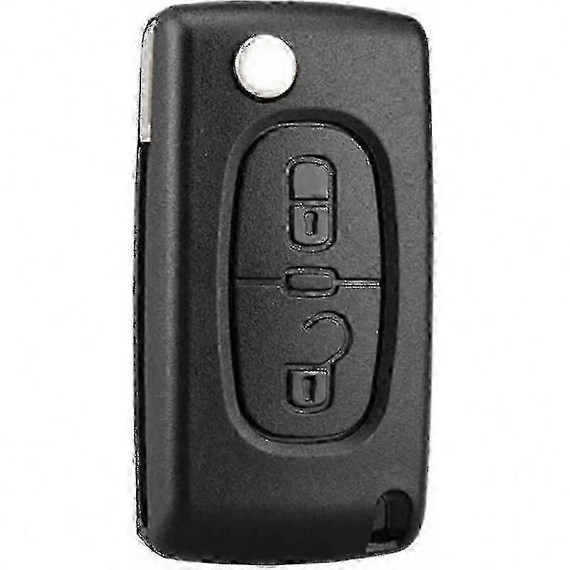 Replacement Key Shell Ce0523 Compatible With Citroen C2 C3 C4 Flip Remote