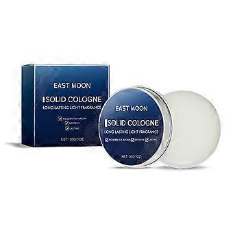 2pcs Solid Perfume Balm, Men's Portable Cologne Scent Solid Fragrance Balm Long Lasting Fresh
