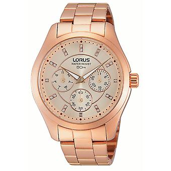 Lorus Quartz Analog Women Watch with Stainless Steel Bracelet Gold Plated RP670BX9