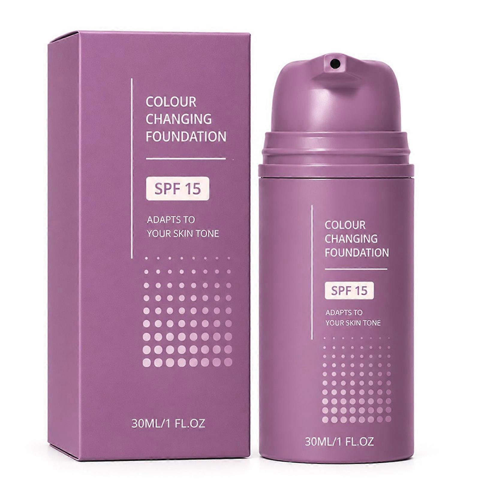 Color Changing Foundation Self Adjusting Liquid Foundation Natural Face Base Makeup