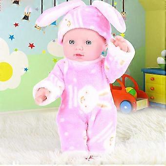 30cm Lifelike Soft Vinyl Doll Toy