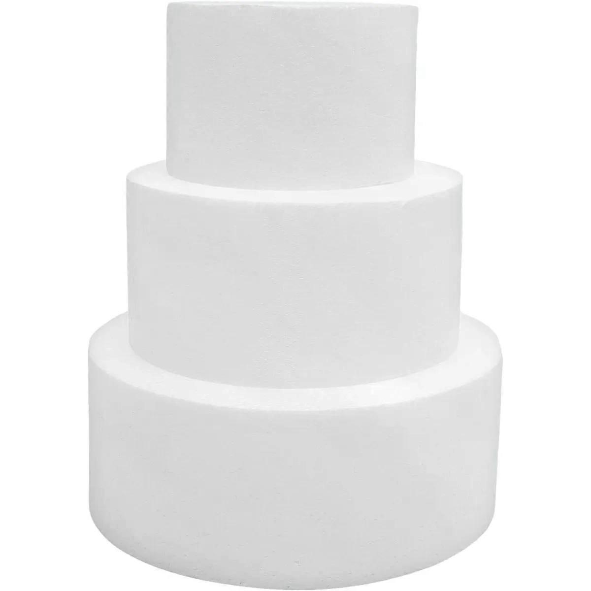 Cake Rounds 3pcs Reusable Multi Function Model for Displays