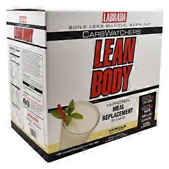 LABRADA NUTRITION Lab Lean Body Lo Carb Vanilla, 42 CT (Pack of 1)