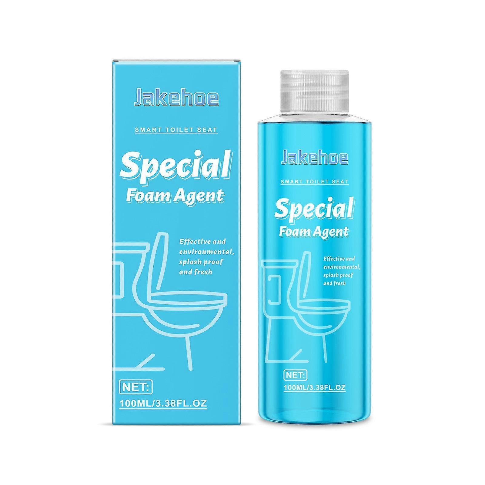 Toilet Bubble Cleaner Foaming Agent, Deep Descaling & Deodorizing Splash-Proof Solution, 100ml jdd