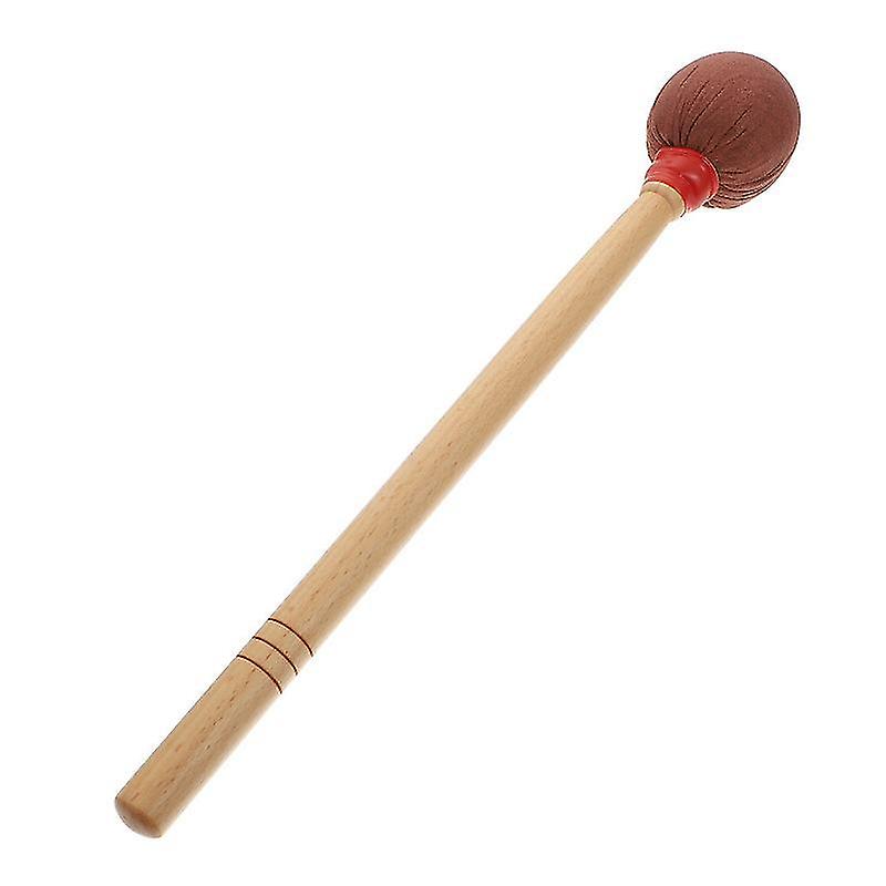 39X6x6cm Coffee Tambourines 1pc Drum Hammer Bass Drum Drum Stick Musical Instrument Accessory (coffe