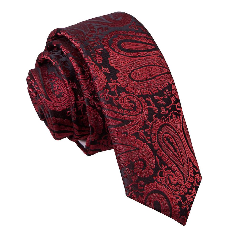 Cravatta Bordeaux Paisley