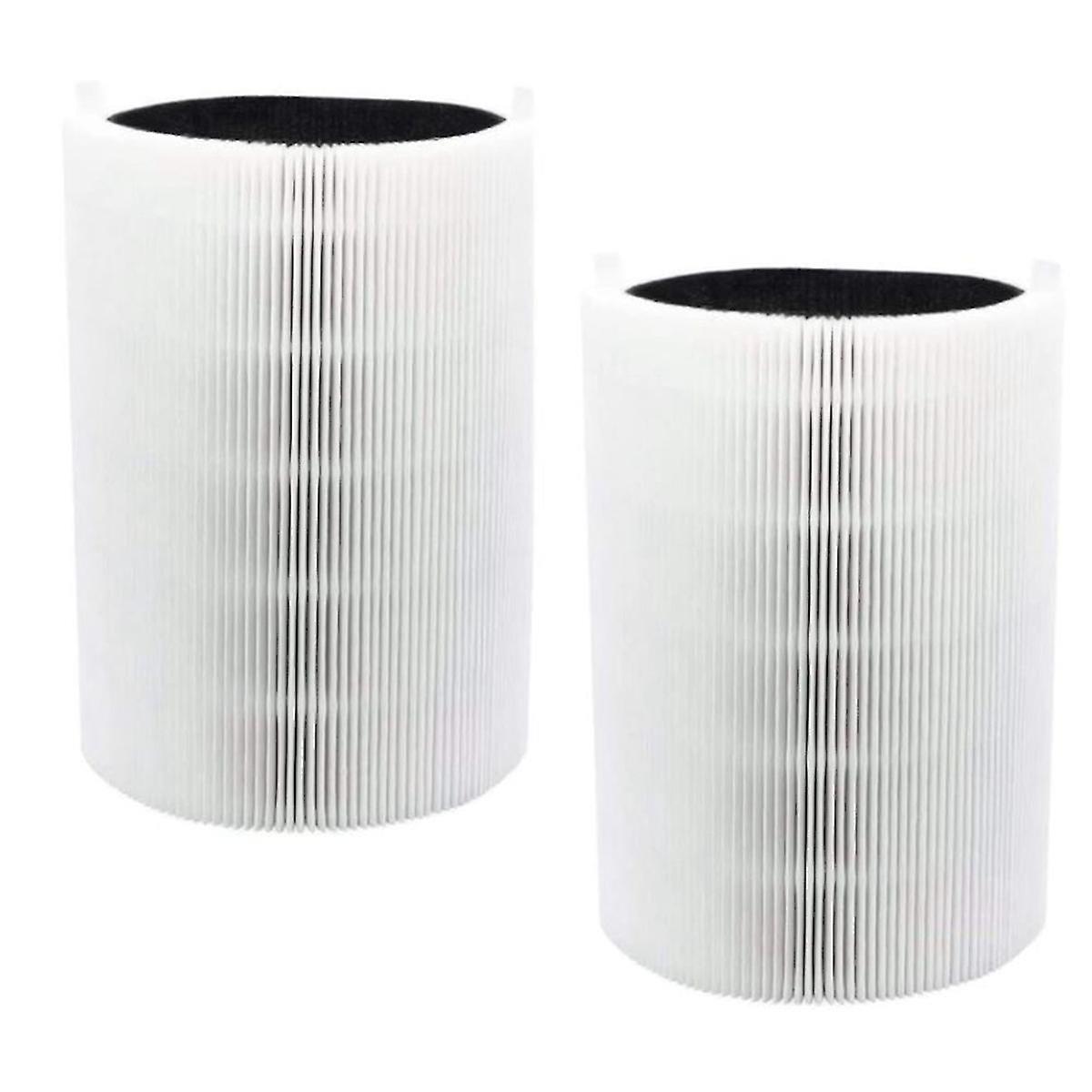 2 Pcs Replacement Filter For 411,411+ Mini Purifier,hepa Activated Composi