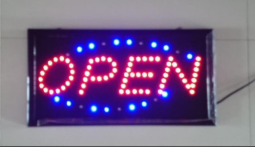 Neon Lights Led Animated Open Sign Customers Attractive Sign Store Shop Sign