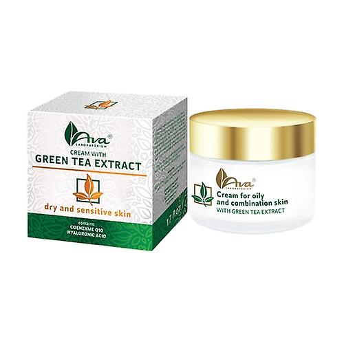 Green tea combination and oily skin cream 50 ml of cream