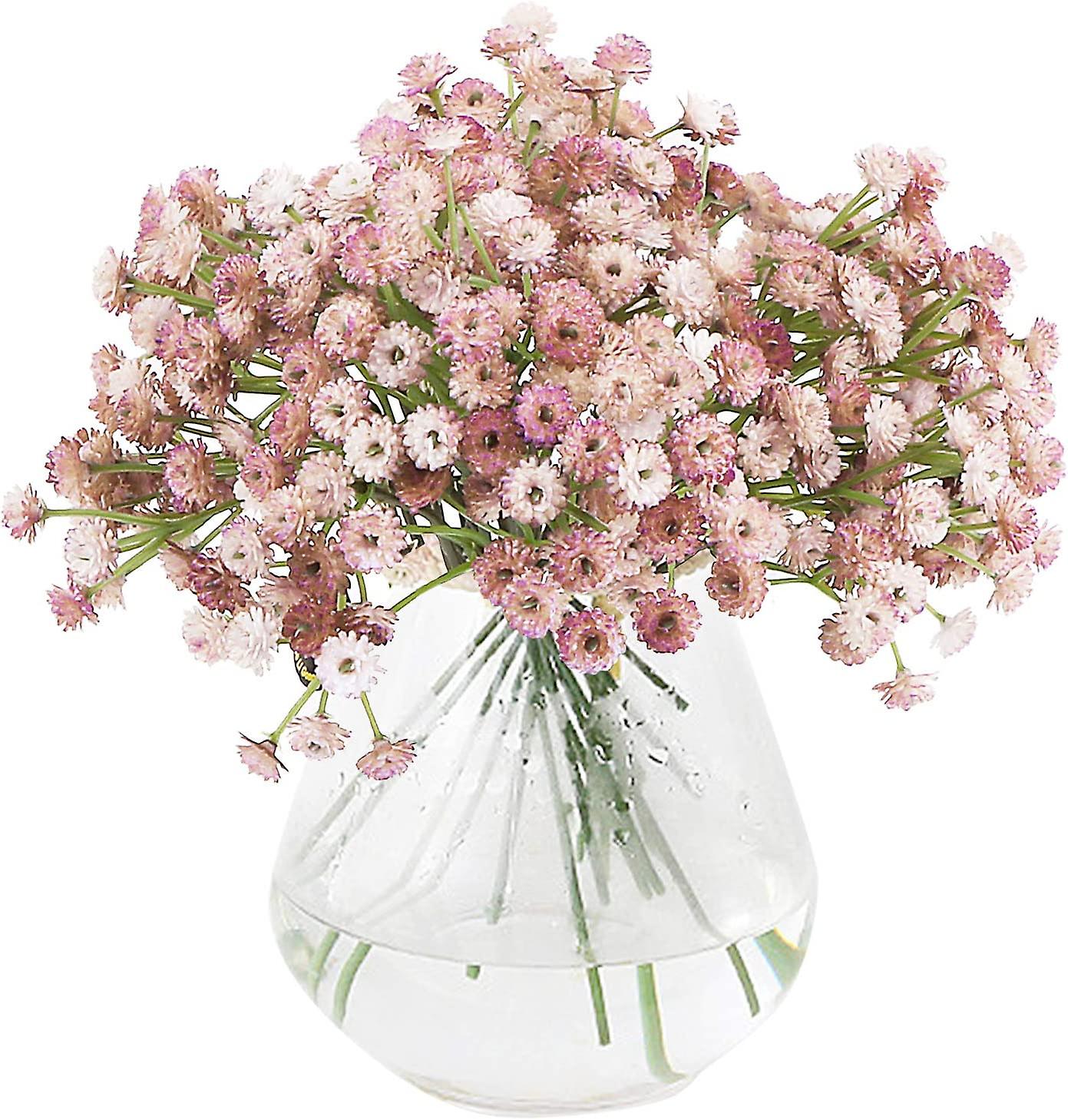 3 bouquets de fausses fleurs de gypsophile Bouquets de fleurs artificielles Arrangement de fleurs pour artisanat fête de mariage décoration d'intérieu