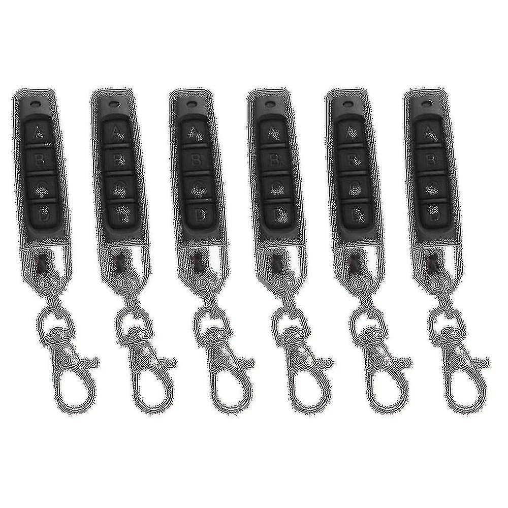 6x 433mhz Remote Control Garage Gate Door Opener Remote Control Duplicator Clone Cloning Code Car K