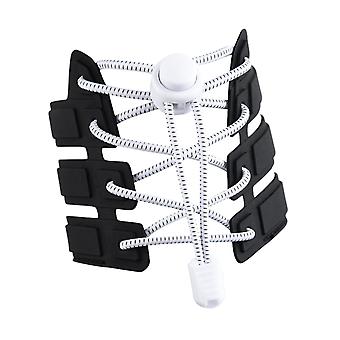 Elastic No Tie Shoelaces, One Size Fits All, for Kids and Adults, Elastic No Tie Lock Laces 2 Pairs