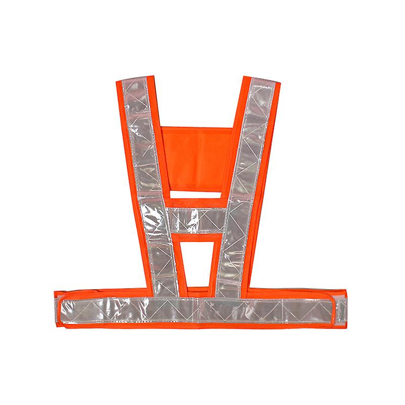 Reflective Vests High Visibility Security Traffic Warning Vest Reflective Safety Strap Night Working Running Cycling Vest