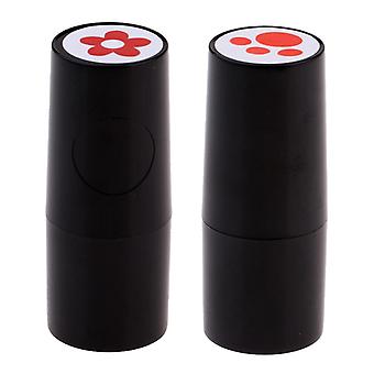 2 x Golf Ball Stamper Marker Club Accessories Golfer Training Aid Gift