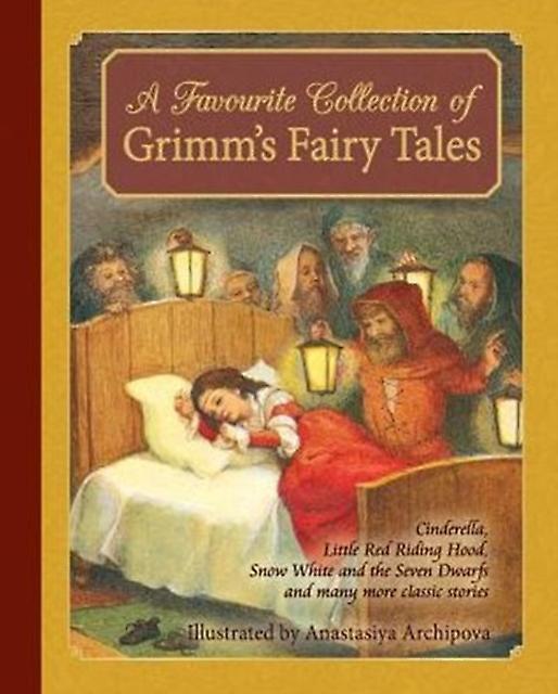 A Favorite Collection Of Grimms Fairy Tales by Jacob and Wilhelm Grimm Paperback Book