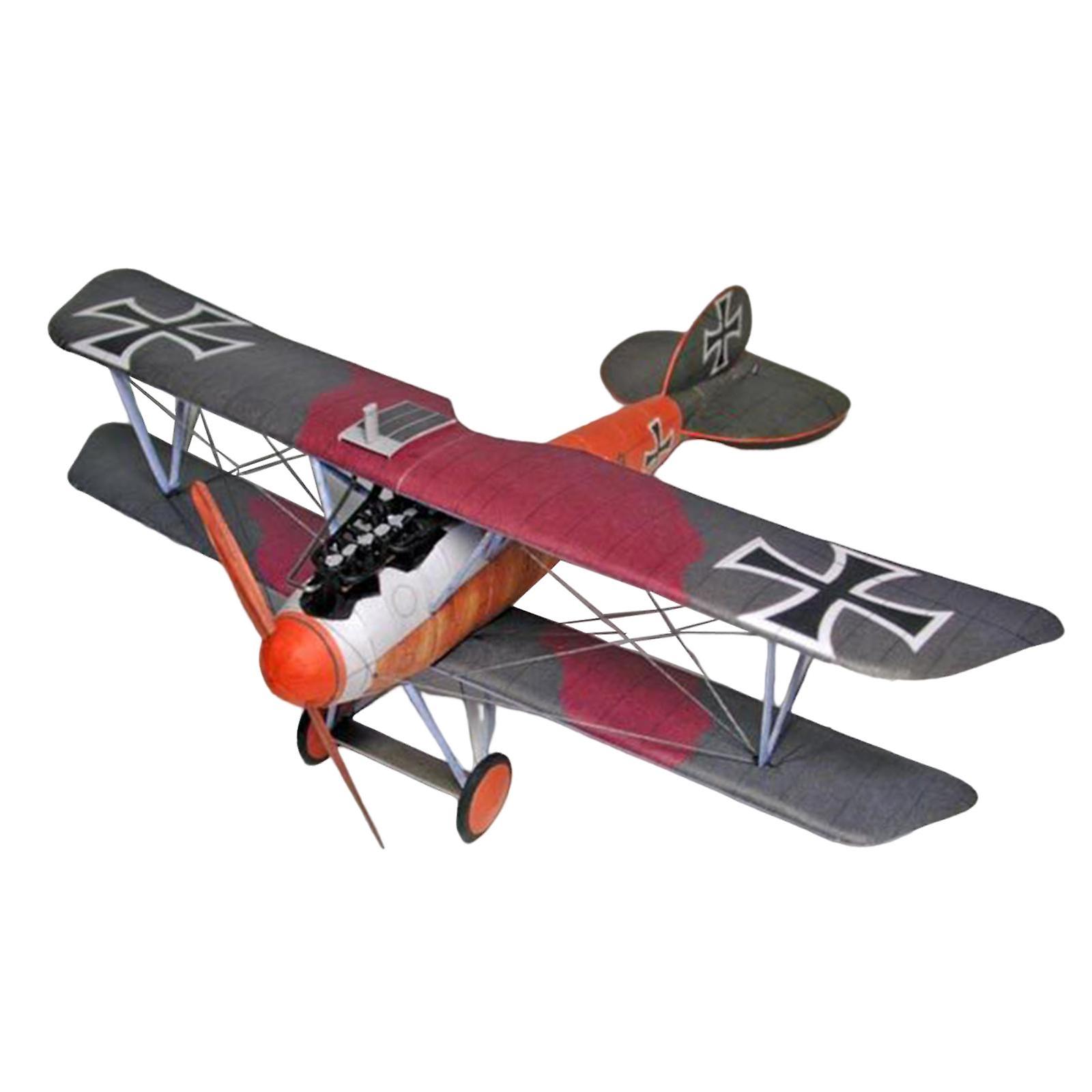 1/33 Scale Plane Model Assembly Desktop Decor DIY Creative Plane Paper Model