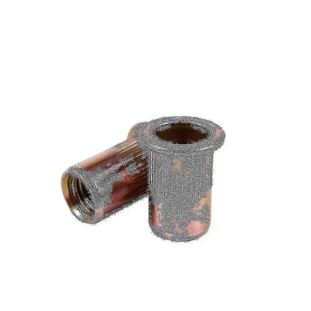 60pcs Flat Head Metric Steel M8 Blind Insert Rivet Nut