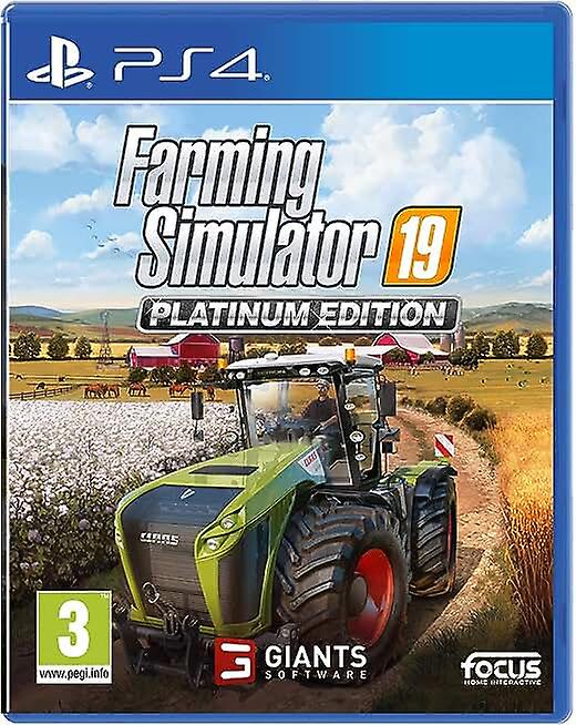 Farming Simulator 19 Platinum Edition (PS4) - New & Sealed