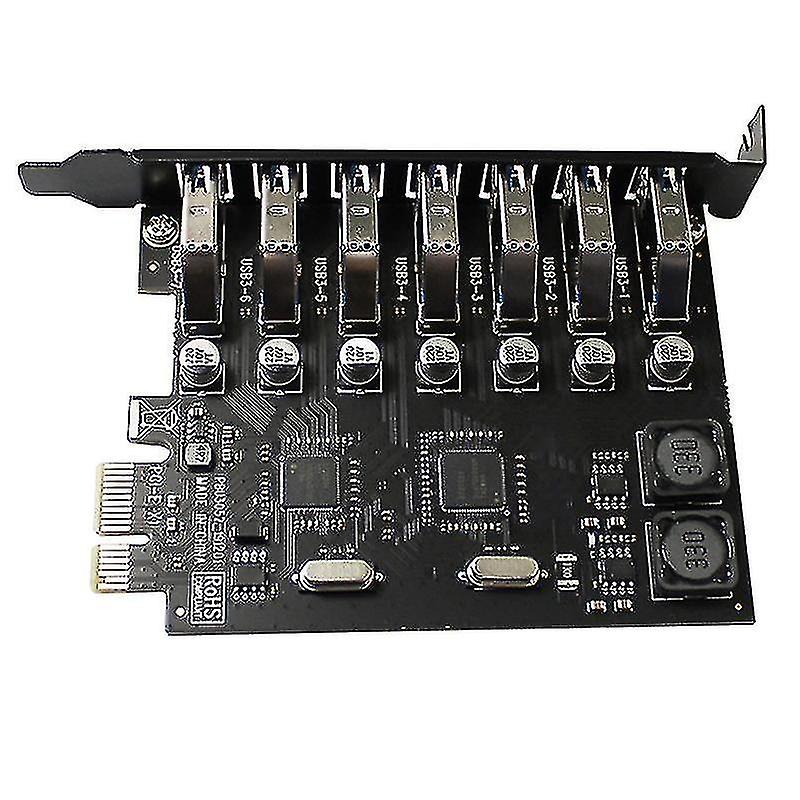 Pci-e Riser Board 1 To 7 Gpu Extender Riser Card Usb 3.0 Gpu Adapter 16x Sl