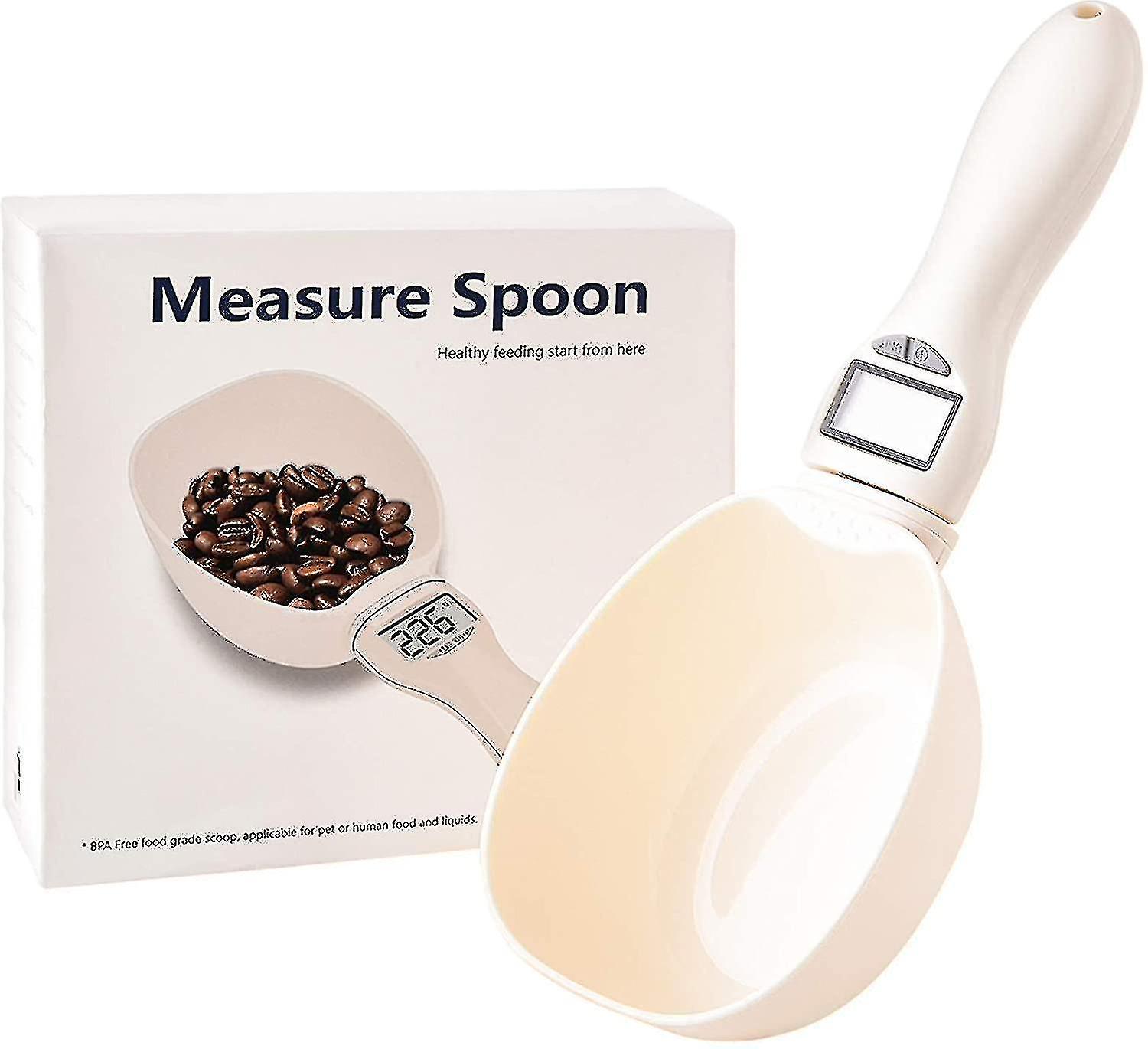 Large Digital Scale Spoon, Electronic Measuring Spoon With Lcd Display Up To 800g, Precision Kitchen
