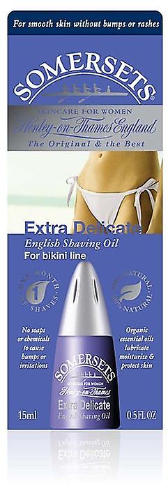 Somersets Women's Shaving Oil Extra Delicate for Bikini Line - 15ml