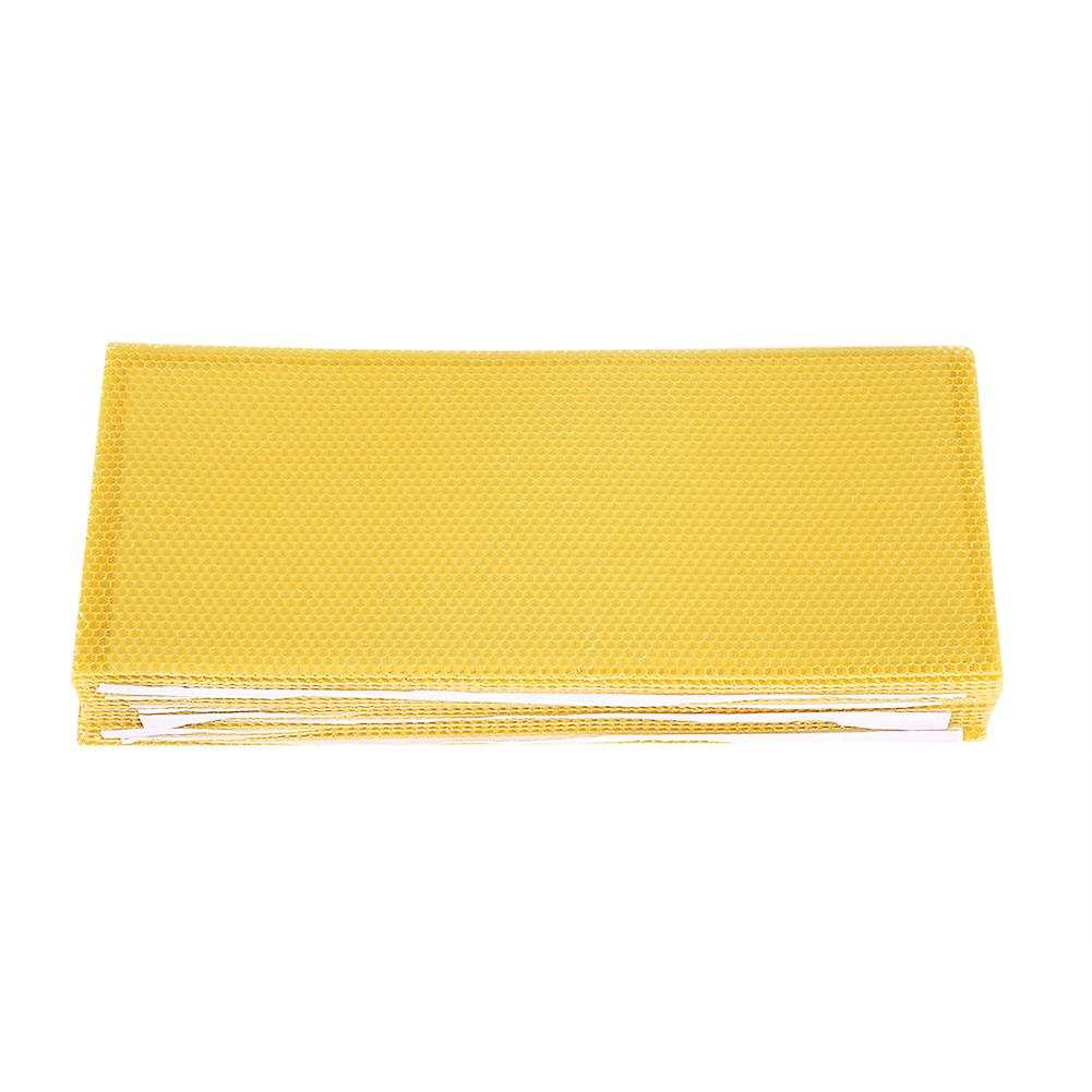 30 Pcs Beeswax Sheets for Honeycomb Beekeeping Tools