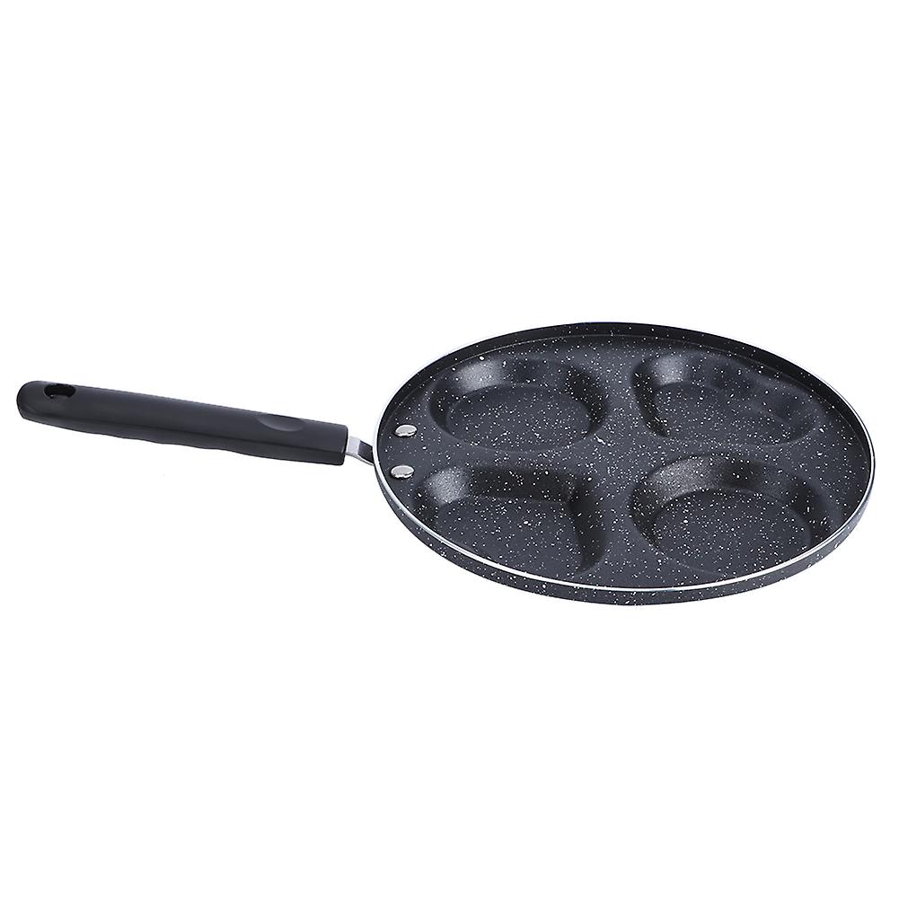 Multifunction Four Hole Breakfast Frying Pan Non-Stick Cooking Pan Kitchen Tools 24.5cm