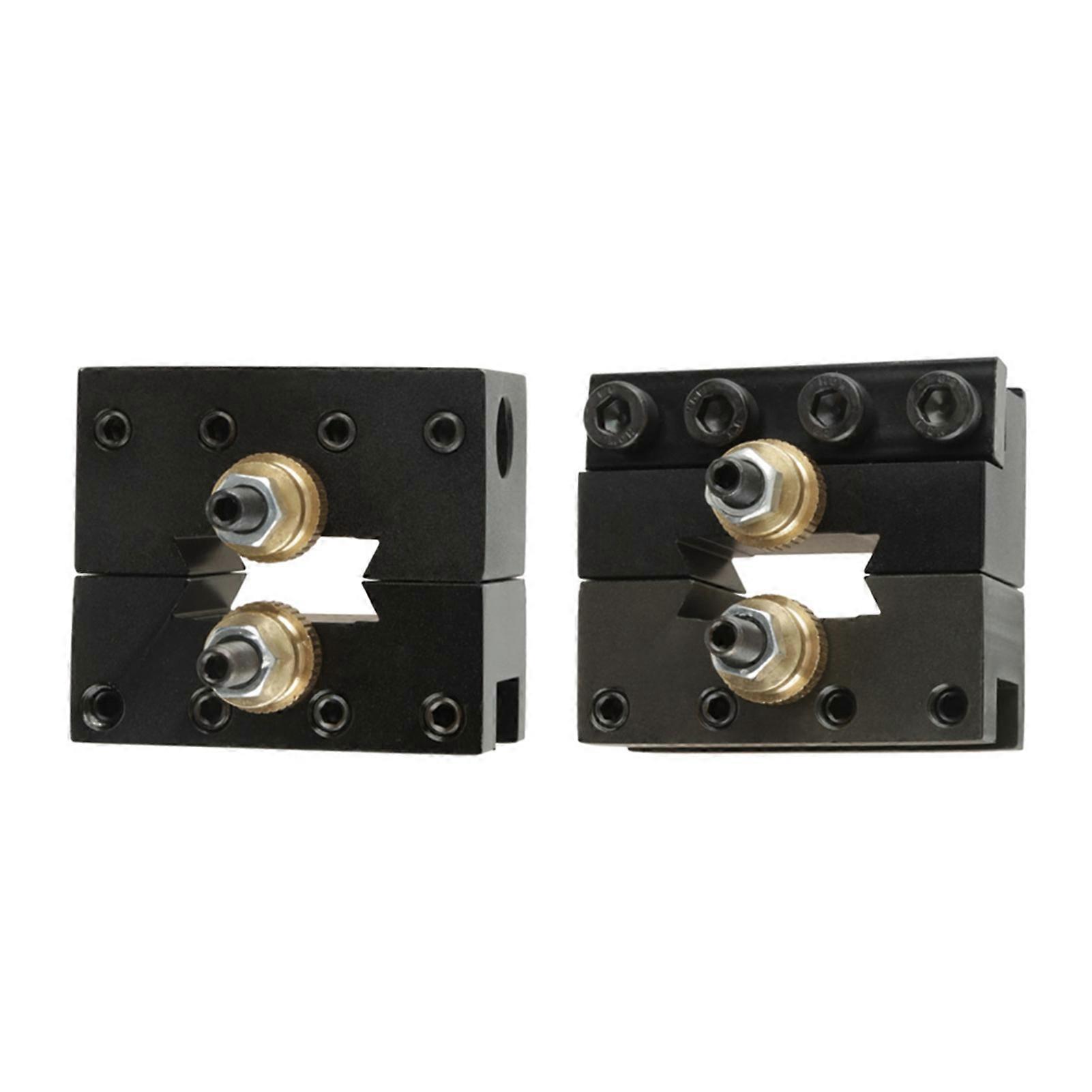 4pcs Mini Lathe Quick Change Tool Post Holder Kit Boring Blade Turning Facing Holder Set