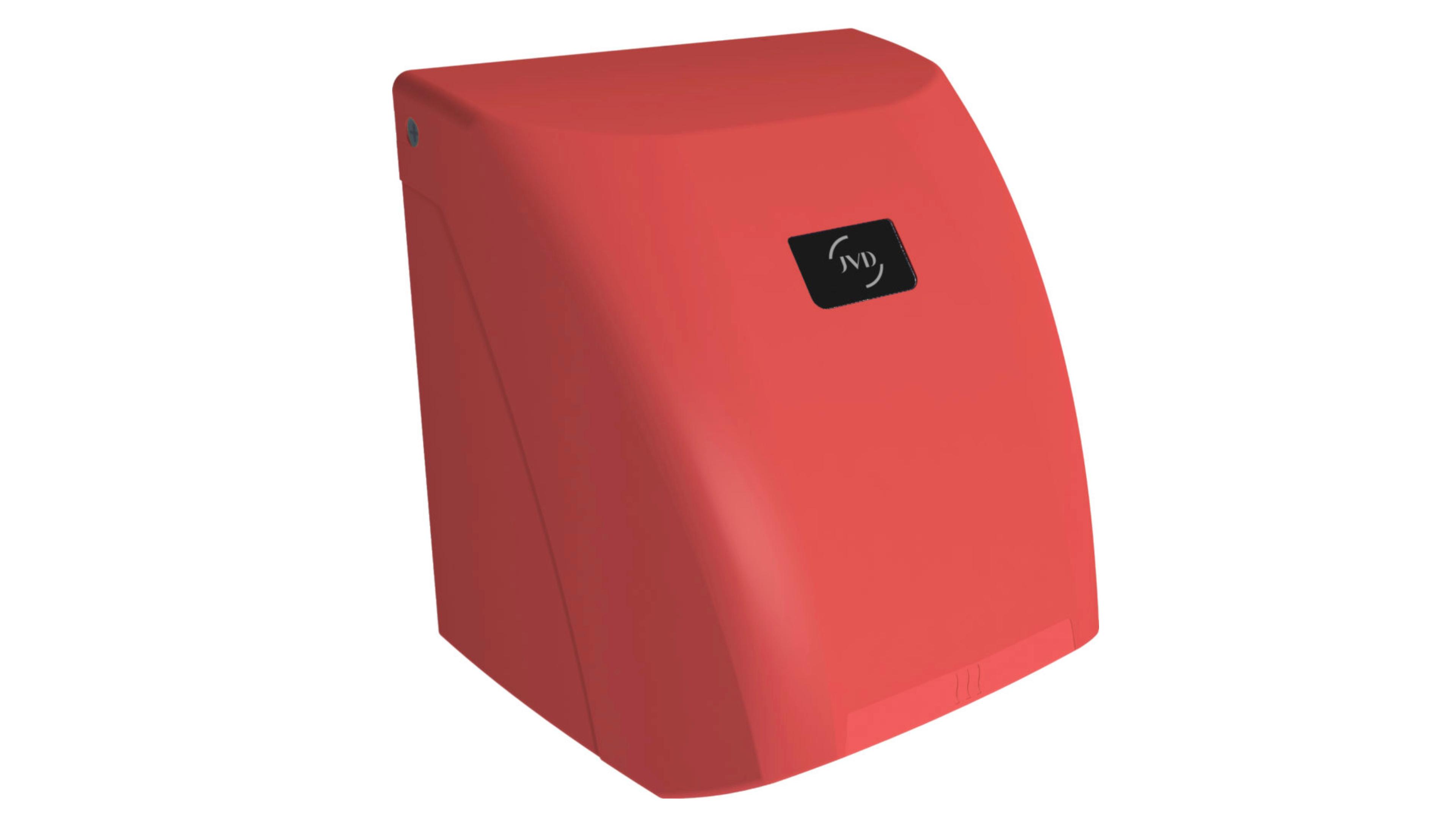 Automatischer Händetrockner Zephyr Rot