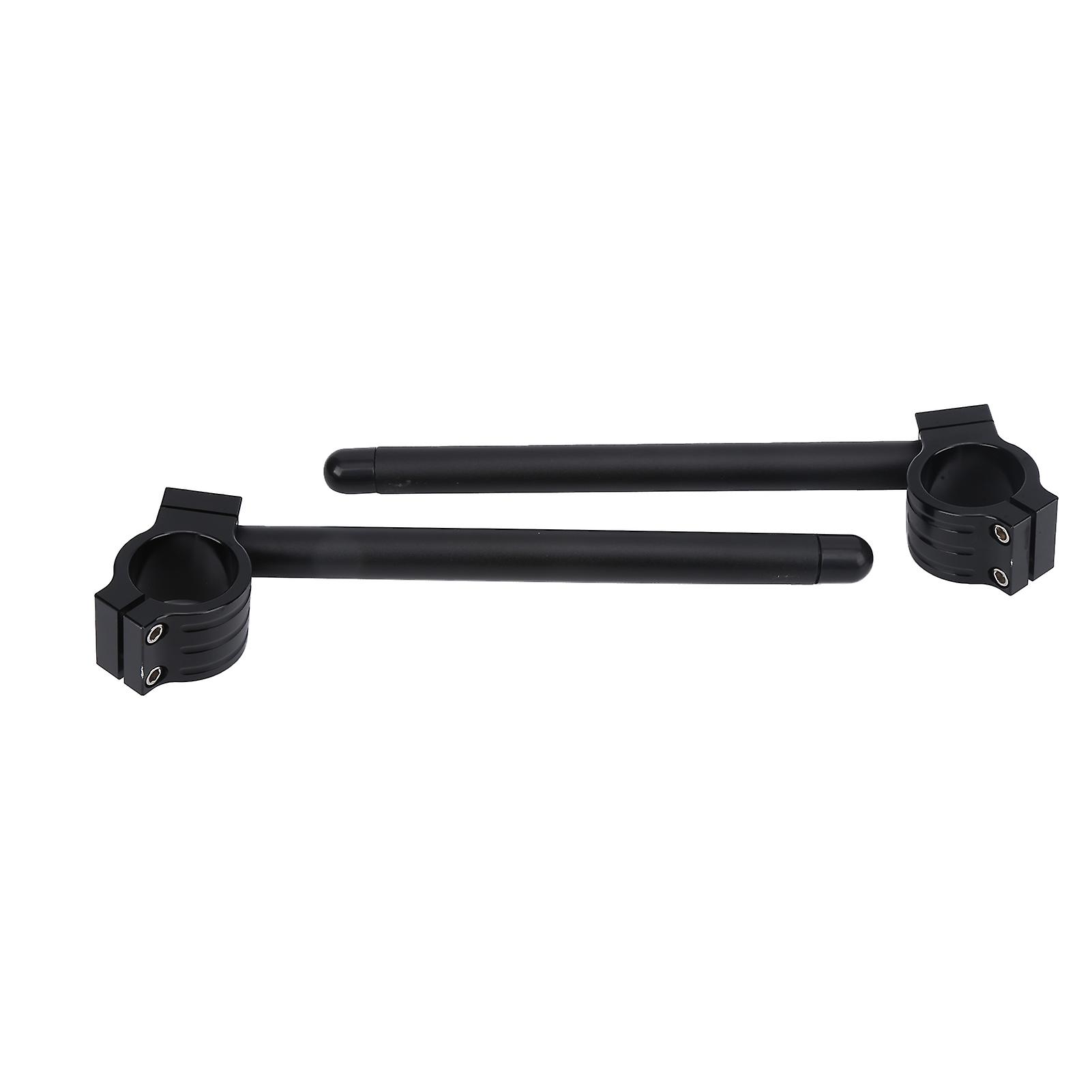 2pcs 41mm/1.6in Handlebar Bar Risers Clamp Mount Ergonomic Aluminum Alloy Motorcycle Modification