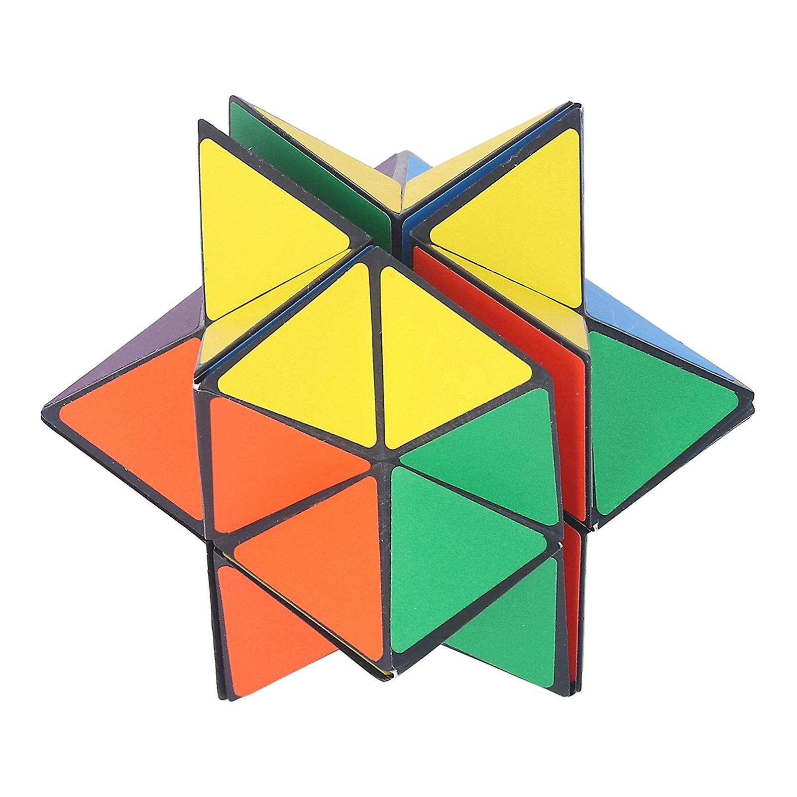 Infinity Combo Puzzle Toy Geometric Transforming Decompression Colorful Infinity Relief Toy for Children