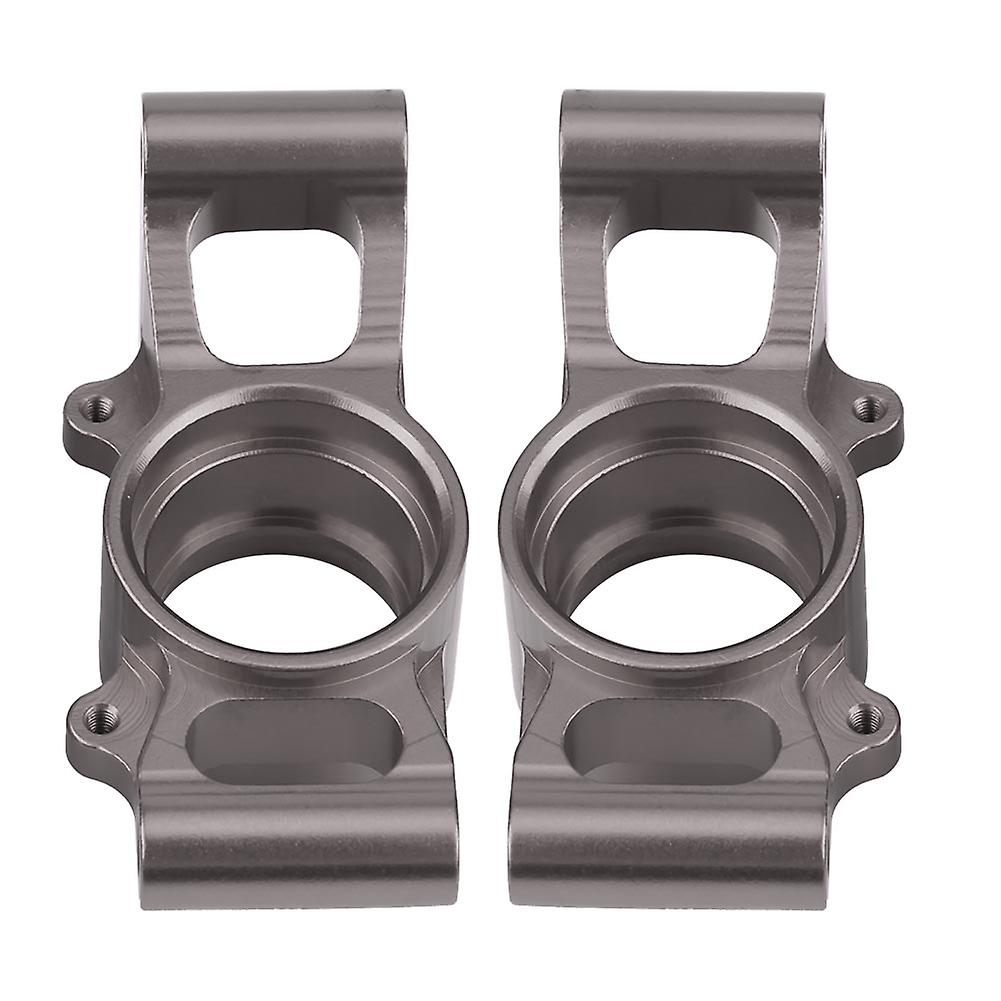 Aluminium Alloy Rear Axle Hub Carrier for Traxxas X MAXX 1/5 Scale RC Car (Titanium Gray)