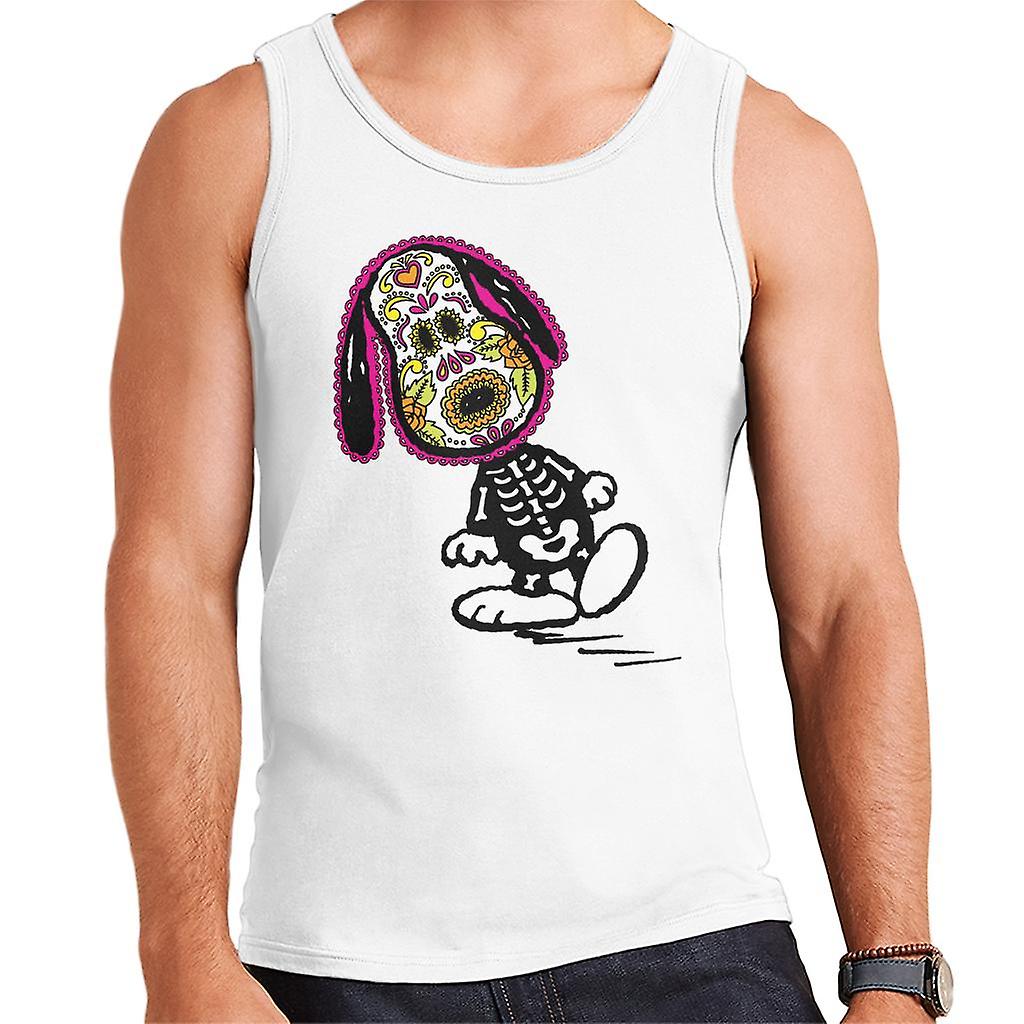 Peanuts Cinco De Mayo Skeleton Snoopy Men's Vest