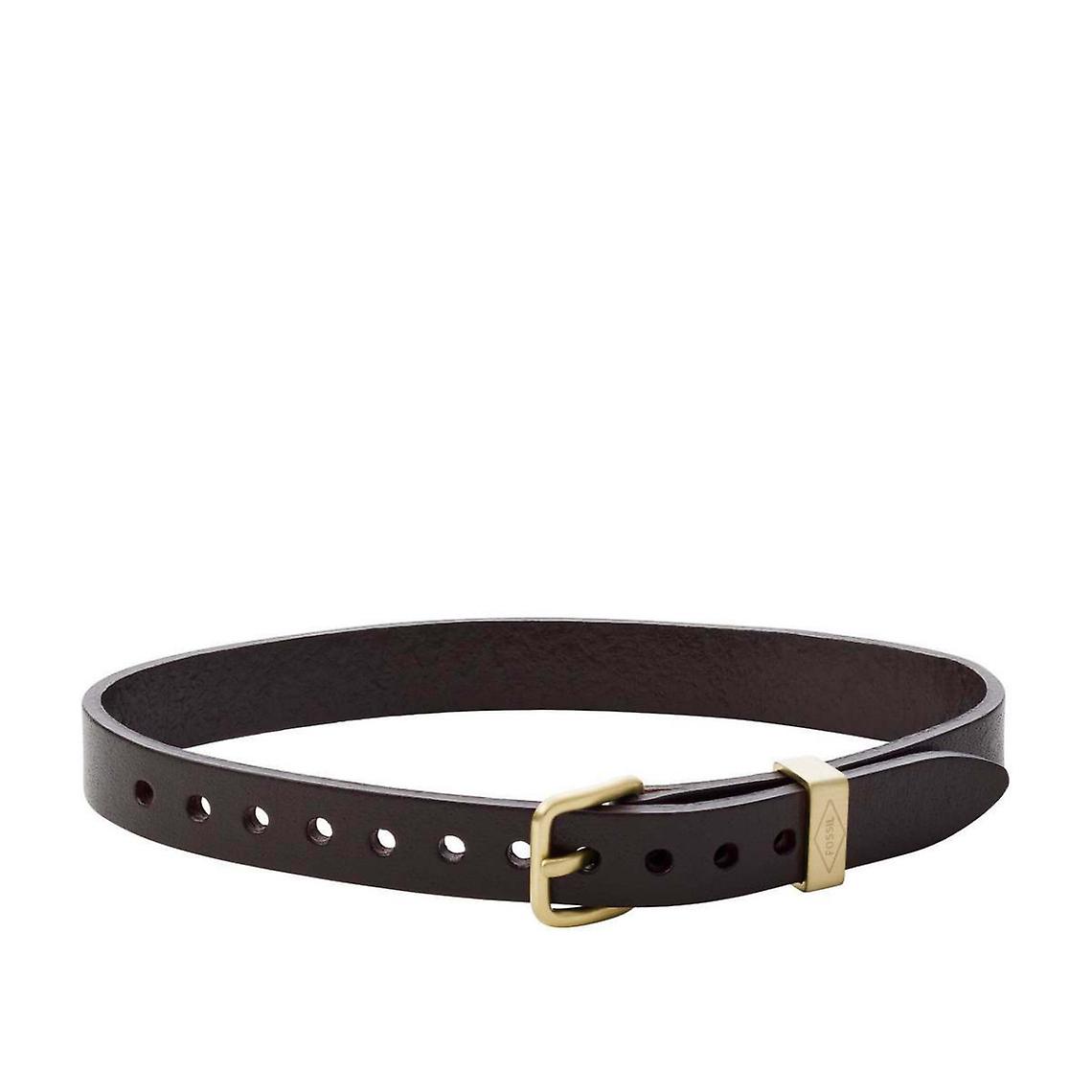 Armbånd Mann Fossil Smykker-Stål Brun