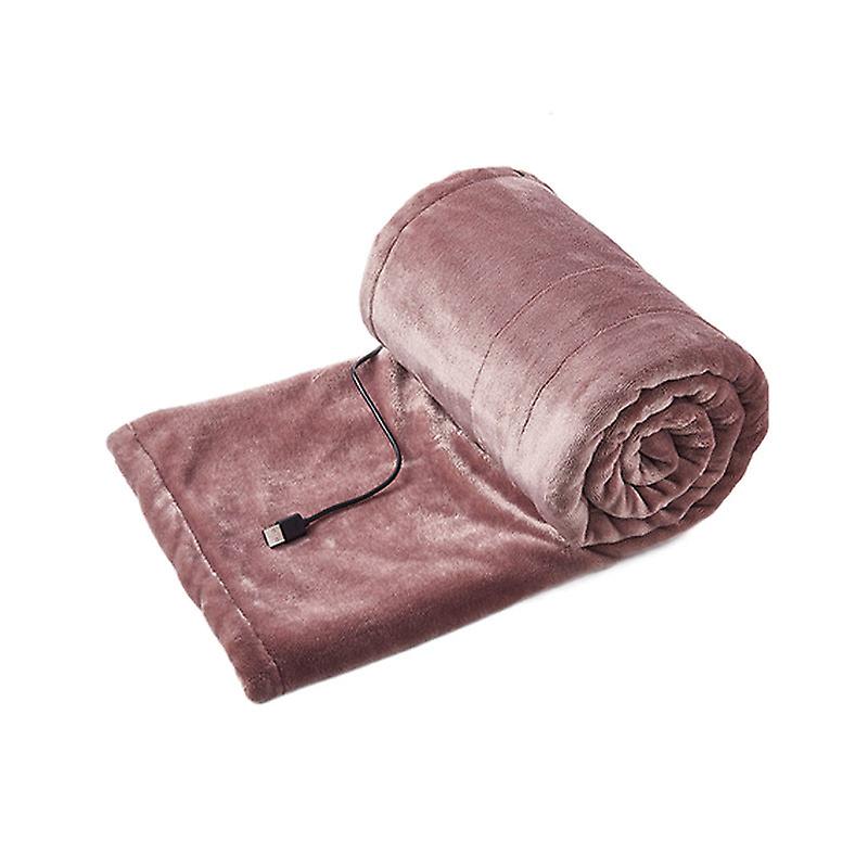 Electric Heated Throw Blanket Fast Heating Pads Super Cozy Soft Usb 5v Single Low Voltage Portable