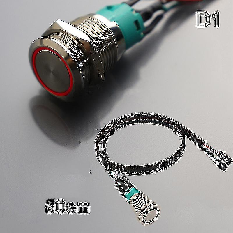 Pc Host Start Power Sw Button Switch Computer Reset Sw Button Switch With Cable