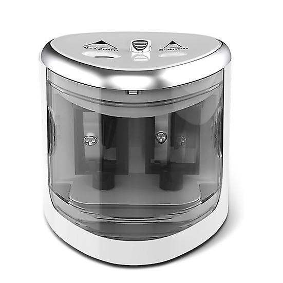 Dual Hole Pencil Sharpener with Sharp Blade Compact Portable Student School Office Pencil Sharpener Stationery