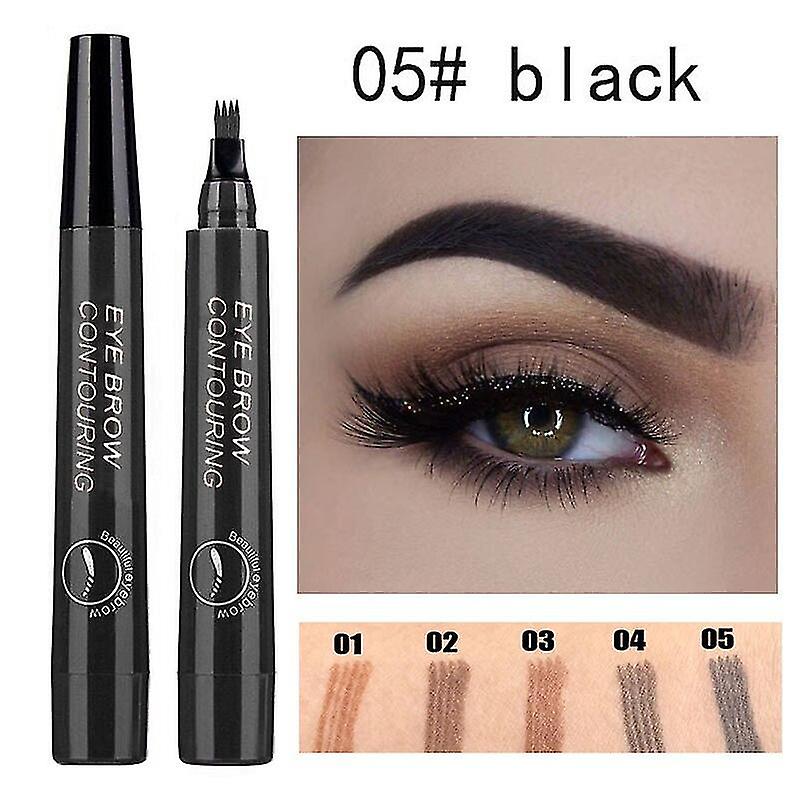 Four-claw Waterproof Pen Eye Brow Tint Fork Tip