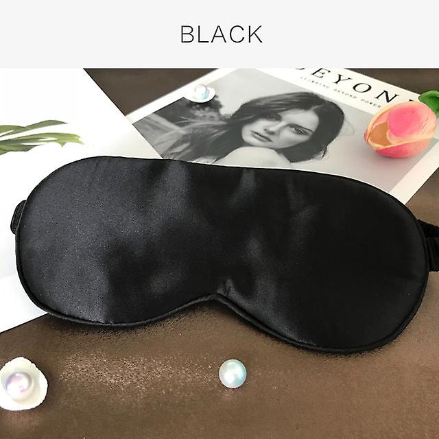100% Natural Silk Sleeping Eye Mask Shade Soft Sleep Mask Eye Patch Breathable Eyeshade Sleeping Bandage On Eyes For Sleeping