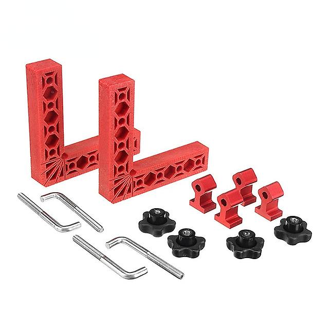 R Clamping Square 90 Degree Corner Clamp Right Angle Clamp Splicing Board Woodworking Tool Right-angle Fixing Fixture