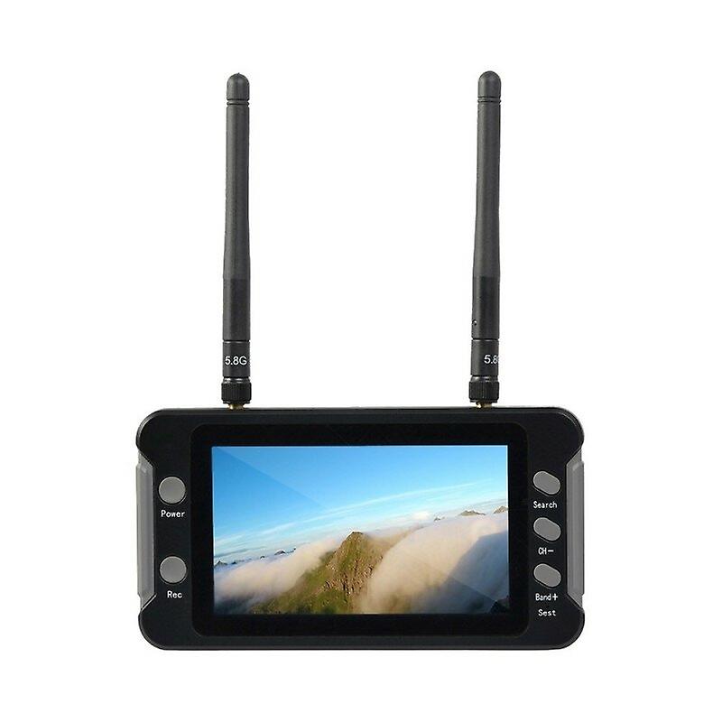Foxeer 4.3 Inch 800x480 FPV Monitor 5.8G 40CH Build in DVR Receiver Battery for RC Drone