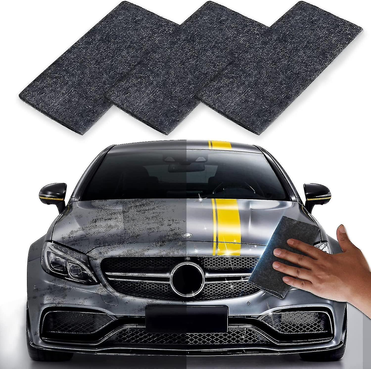 Nano Spark Cloth For Car Scratches,upgraded Nanosparkle Cloth,nano Magic Cloth,with Scratch Repair And Polishing,remove Stubborn Residue,suitable For