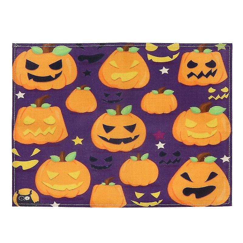 2pcs Halloween Tableware Mat For Halloween Gifts