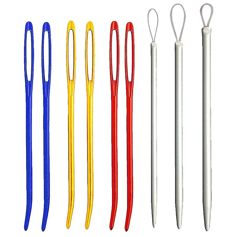 9pcs Bent Tip Needles
