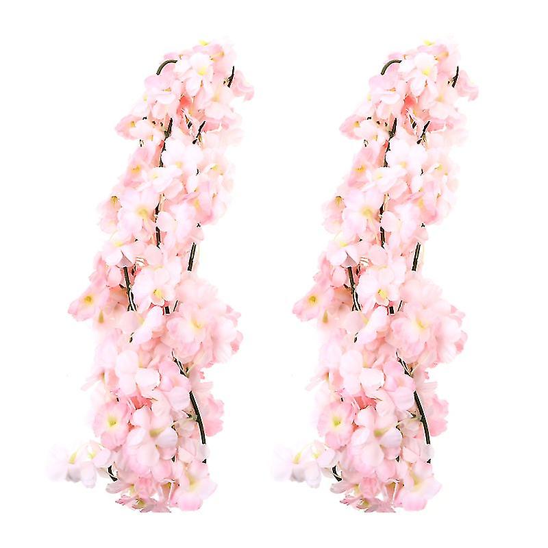 2pcs Simulation Sakura Rattans